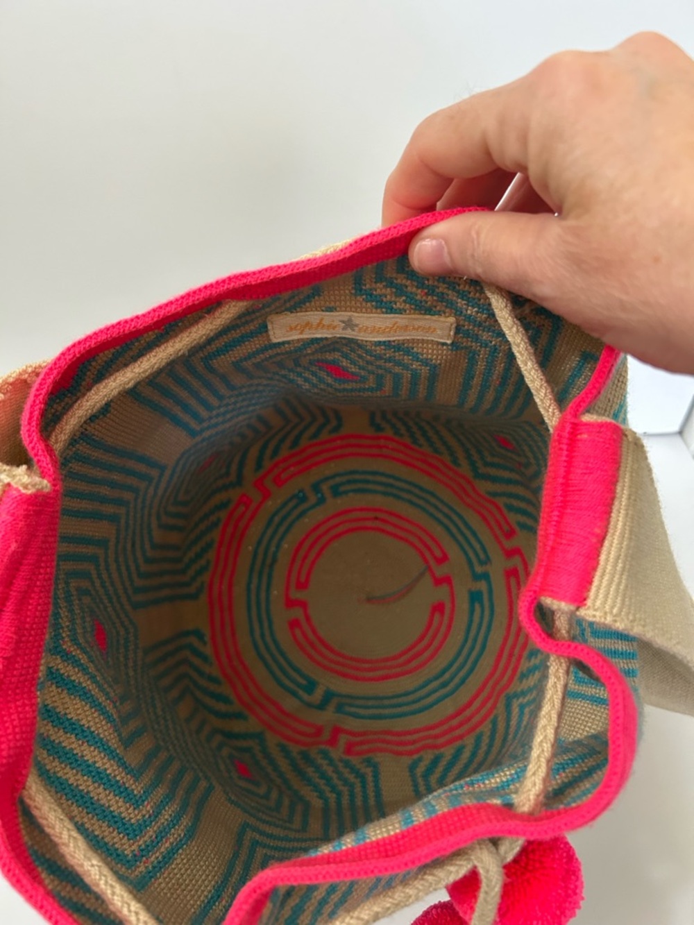 Sophie Anderson - Lilla Pom Pom Bucket Bag - Picture 10 of 12